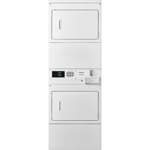 Whirlpool - 7.4 Cu. Ft. Gas Dryer with Space Saving Design - White