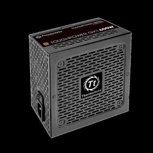 Thermaltake - ToughPower GX1 600W ATX12V 2.4/EPS12V 2.92 80 Plus Gold Power Supply - Black