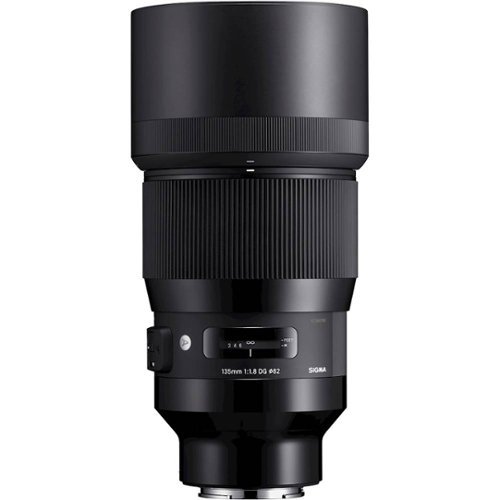 Sigma - Art 135mm f/1.8 DG HSM Telephoto Lens for Sony E-Mount - Black