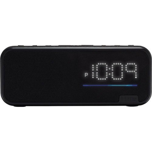 iHome - Alarm Clock with Alexa - Black