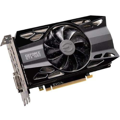 EVGA GeForce GTX 1660 XC Black Gaming 6GB GDDR5 PCI Express 3.0 Graphics Card with HDB Fan WORLDWIDE DELIVERY