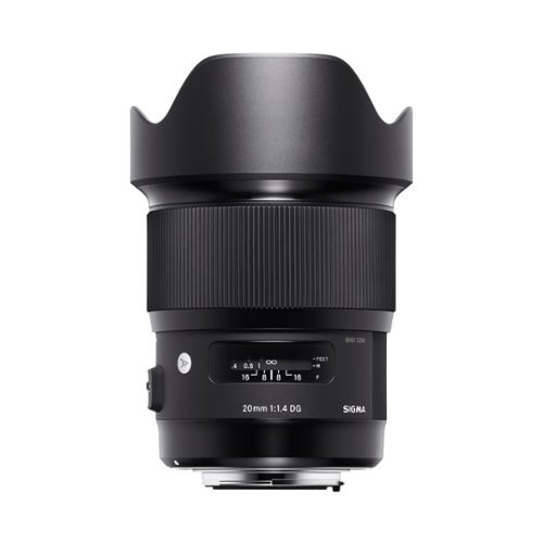 Sigma Art 20mm f/1.4 DG HSM Wide-Angle Lens for Sony E-Mount - Black WORLDWIDE DELIVERY