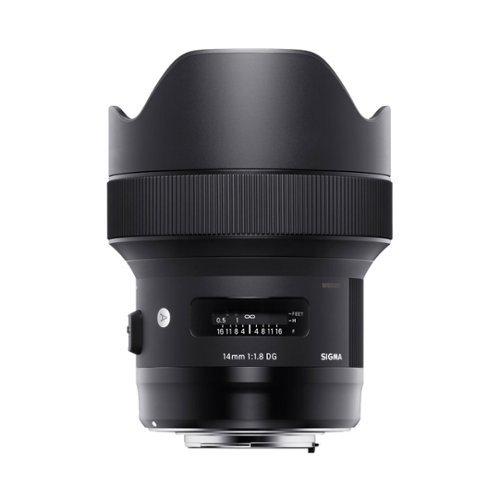 Sigma Art 14mm f/1.8 DG HSM Wide-Angle Lens for Sony E-Mount - Black WORLDWIDE DELIVERY