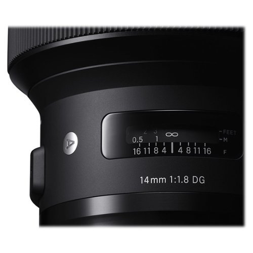 Sigma Art 14mm f/1.8 DG HSM Wide-Angle Lens for Sony E-Mount - Black HOW TO BUY