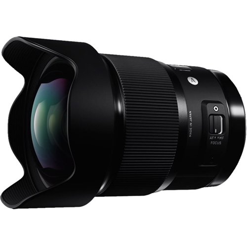 Sigma 20mm f/1.4 DG HSM Wide-Angle Lens for Canon EF - Black SHOP ONLINE