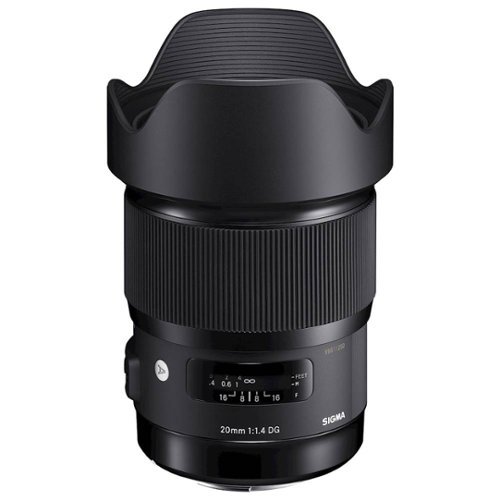 Sigma 20mm f/1.4 DG HSM Wide-Angle Lens for Canon EF - Black BUY ONLINE