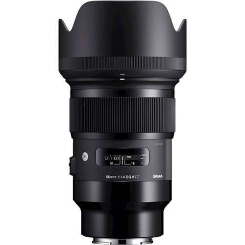 Sigma - Art 50mm f/1.4 DG HSM Lens for Sony E-Mount - Black