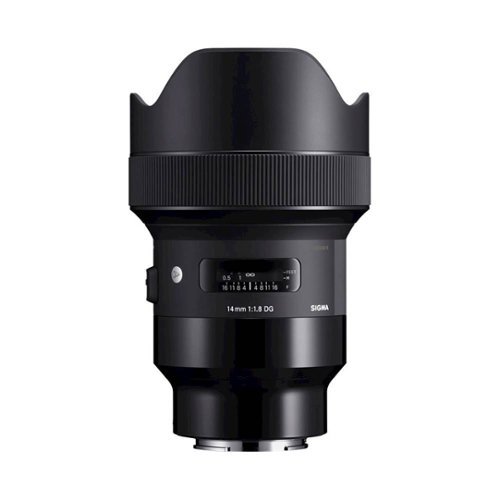 Sigma - Art 14mm f/1.8 DG HSM Wide-Angle Lens for Nikon F - Black