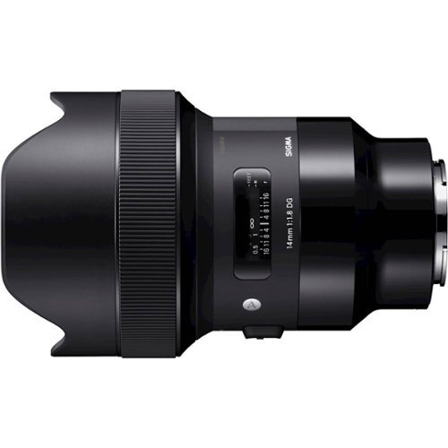 Sigma Art 14mm f/1.8 DG HSM Wide-Angle Lens for Nikon F - Black WORLDWIDE DELIVERY