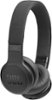 JBL - LIVE 400BT Wireless On-Ear Headphones - Black-Front_Standard