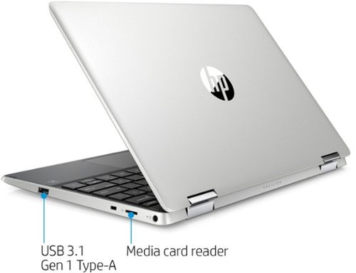 HP Pavilion x360 2-in-1 11.6 Touch-Screen Laptop - Intel Pentium - 4GB Memory - 128GB Solid State Drive WORLDWIDE DELIVERY