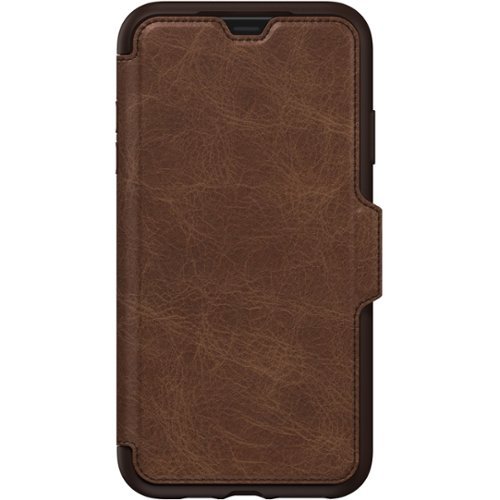 OtterBox - Strada Case for Apple® iPhone® XS Max - Espresso-Angle_Standard 