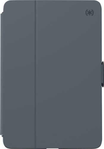  Speck - Balance Folio Case for Apple® iPad® mini (5th Generation) and iPad® mini 4 - Stormy Gray/Charcoal Gray