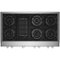 JennAir - RISE 48" Built-In Gas Cooktop - Stainless Steel-Front_Standard