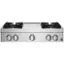 Front. JennAir - RISE 36" Built-In Gas Cooktop - Stainless steel.