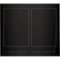 JennAir - 24" Built-In Electric Induction Cooktop - Black-Front_Standard