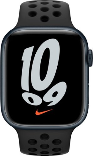 NIKE×Apple Watch series7 45mm Apple Watch Nike Series 7, GPS + Cellular, 45mm Midnight Aluminum