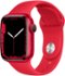Apple Watch Series 7 (GPS + Cellular) 41mm (PRODUCT)RED Aluminum Case with (PRODUCT)RED Sport Band - (PRODUCT)RED - (2021)-Angle_Standard