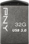 PNY - Micro Metal 32GB USB 3.0 Type A Flash Drive - Silver-Front_Standard