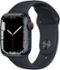 Apple Watch Series 7 (GPS + Cellular) 41mm Midnight Aluminum Case with Midnight Sport Band - Midnight (Verizon) - (2021)-Angle_Standard