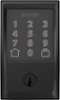 Schlage - Encode Wi-Fi Touch Screen Deadbolt - Matte Black-Front_Standard