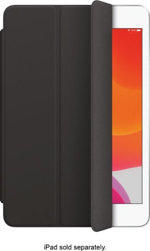 Apple - Smart Cover for Apple® iPad® mini (Latest Model) and mini 4 - Black