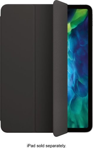 Apple - Smart Folio for 11-inch iPad Pro (1st and 2nd Generation) - Black