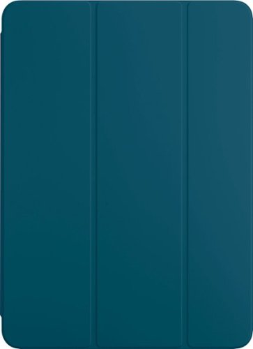 Apple - Smart Folio for iPad Pro 11-inch (4th generation) - Marine Blue