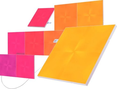  Nanoleaf - Canvas Smarter Kit - 9 Light Squares - Multicolor