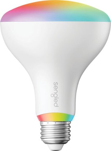 Sengled - Smart BR30 LED 60W Bulb Works with Amazon Alexa, Google Assistant & SmartThings - Multicolor