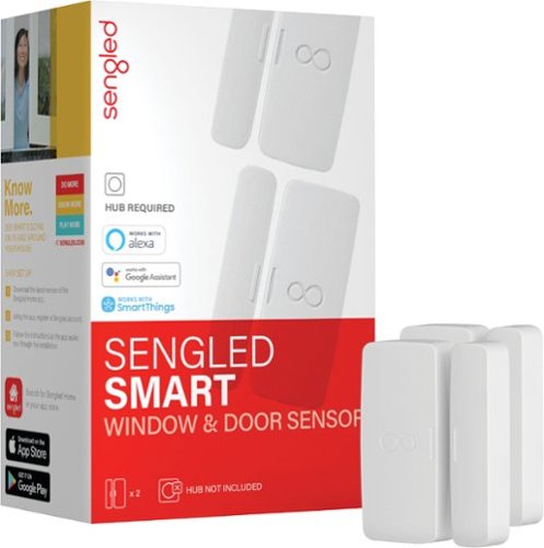 Sengled Smart Window & Door Sensor (2-Pack) - White WORLDWIDE DELIVERY