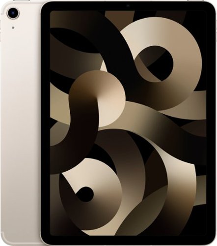 Apple - 10.9-Inch iPad Air (5th Generation) with Wi-Fi + Cellular - 256GB - Starlight (Unlocked)