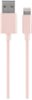 Dynex™ - 3' MFi Lightning Cable for Apple® iPhone, iPad, or iPod - Pink Sand-Front_Standard