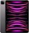 Apple - Geek Squad Certified Refurbished 11-Inch iPad Pro (4th Generation) M2 Wi-Fi + Cellular - 128GB - Space Gray (Unlocked)-Front_Standard