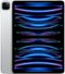 Apple - 11-Inch iPad Pro (4th Generation) M2 chip Wi-Fi + Cellular - 256GB - Silver (Unlocked)-Front_Standard