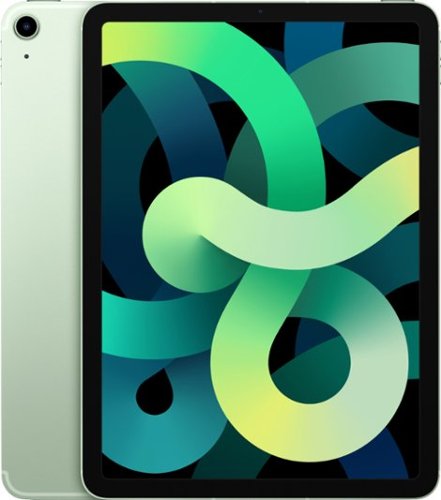 Apple - 10.9-Inch iPad Air  - (4th Generation) with Wi-Fi + Cellular - 64GB - Green (Unlocked)