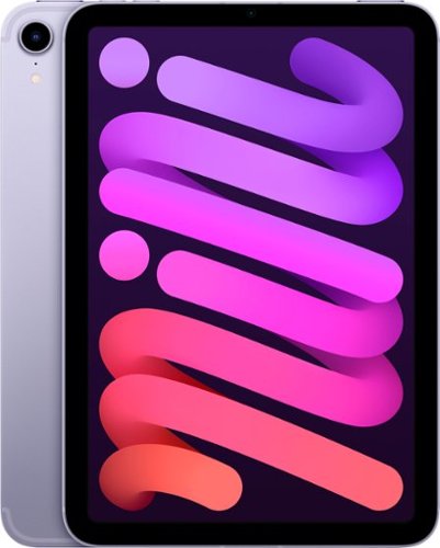 Apple - iPad mini (Latest Model) with Wi-Fi + Cellular - 256GB - Purple (AT&T)
