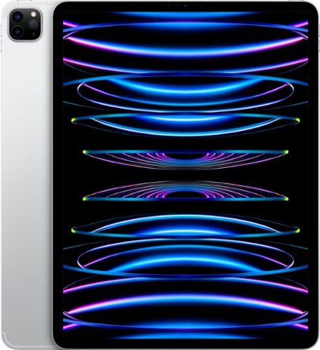 Apple - 12.9-Inch iPad Pro (Latest Model) with Wi-Fi + Cellular - 256GB - Silver (Verizon)