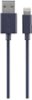 Dynex™ - 3' MFi Lightning Cable for Apple® iPhone, iPad, or iPod - Midnight Blue-Front_Standard