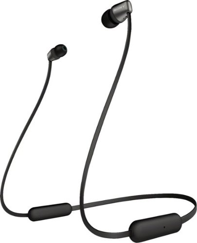 Sony - WIC310 Wireless In-Ear Headphones - Black