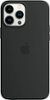 Apple - iPhone 13 Pro Max Silicone Case with MagSafe - Midnight-Front_Standard