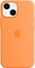 Apple - iPhone 13 mini Silicone Case with MagSafe - Marigold-Front_Standard