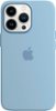 Apple - iPhone 13 Pro Max Silicone Case with MagSafe - Blue Fog-Front_Standard