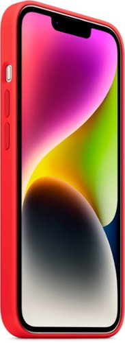 Apple - iPhone 14 Silicone Case with MagSafe - (PRODUCT)RED-Alt_View_Standard_11 