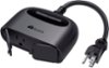 TP-Link - Kasa Smart Wi-Fi Outdoor Plug - Black-Front_Standard