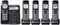 Panasonic - KX-TGF775S Link2Cell DECT 6.0 Expandable Cordless Phone System with Digital Answering System - Silver-Angle_Standard