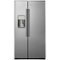 Café - 21.9 Cu. Ft. Side-by-Side Counter-Depth Refrigerator, Customizable - Stainless Steel-Front_Standard