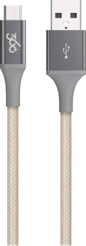 360 Electrical - Habitat 4' USB Type A-to-Micro-USB Cable - Gold-Angle_Standard 