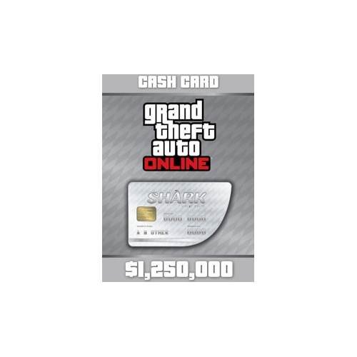 Grand Theft Auto V $1250000 Great White Shark Cash Card - Windows [Digital]