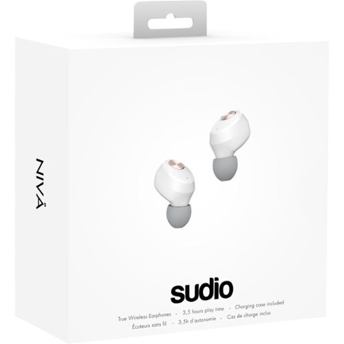 Sudio Nivå Wireless In-Ear Headphones - White BUY IN AUSTRALIA
